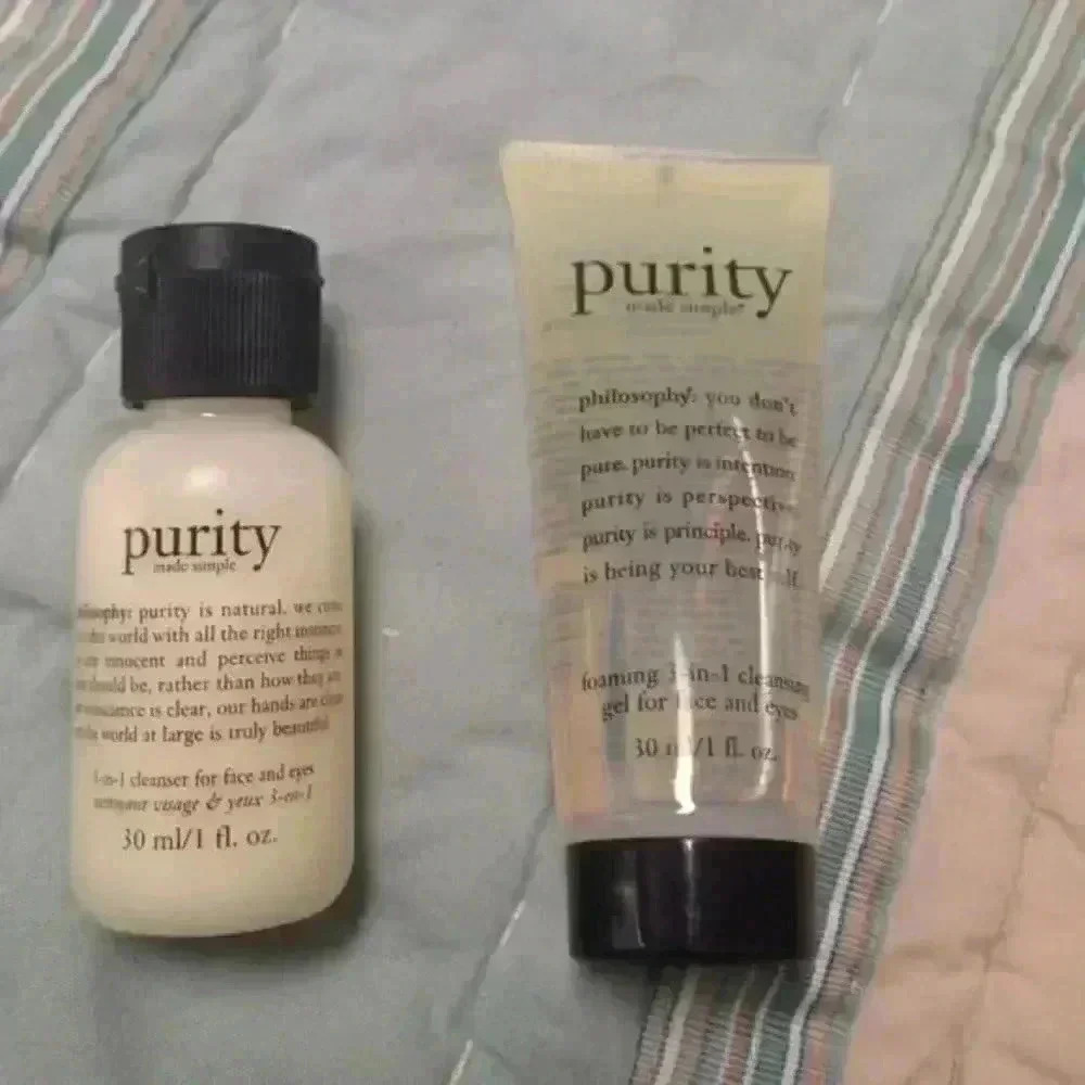 Philosophy bag with purity cleanser 2 30ml bottles - Picture 4 of 4